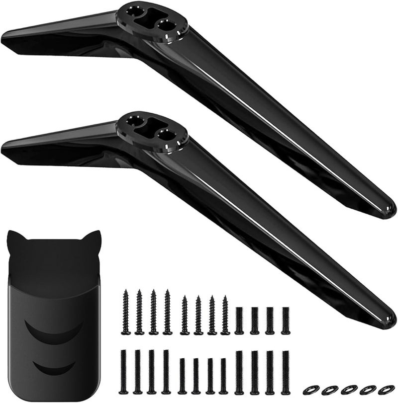 Maozhren Stand for TCL TV Stand Legs Compatible with Select Models for 28 32 40 43 49 50 55 65 Inch for TCL TV Stand, for 28D2700 32S321 40S325 43S431 43S303 49S423 50S423 50S425 55S525, for TCL Roku TV Legs - Image 1